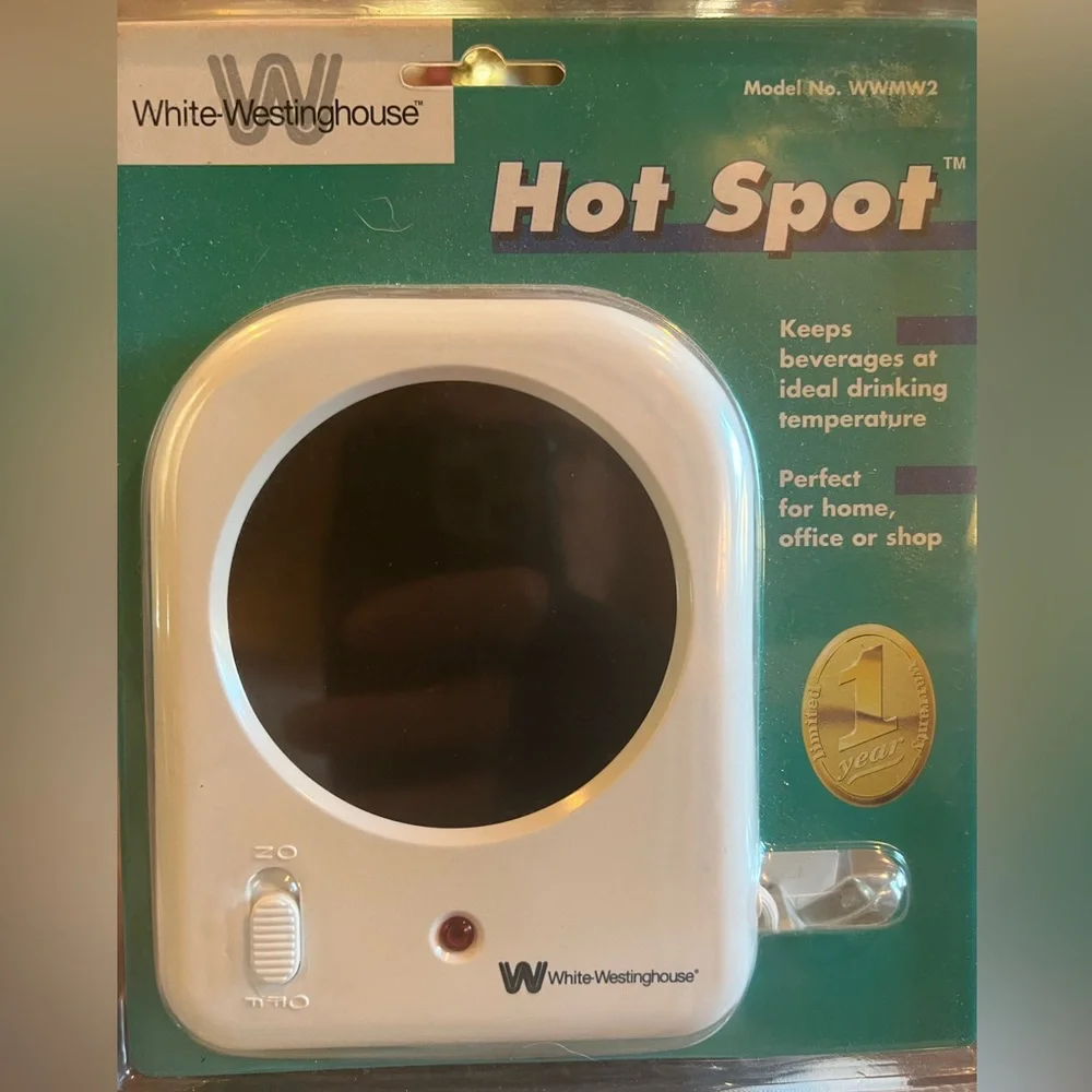 Hot Spot Beverage Warmer - White